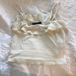 White tank top!